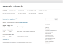 Tablet Screenshot of mallorca-intern.de